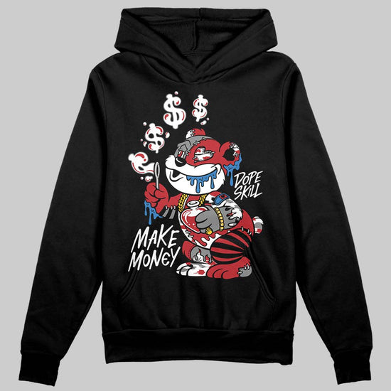 Jordan 8 Retro Bugs Bunny (2025) DopeSkill Hoodie Sweatshirt Make Money Graphic Streetwear - Black