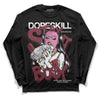 Jordan 1 Retro High OG “Team Red” DopeSkill Long Sleeve T-Shirt Stay It Busy Graphic Streetwear - Black