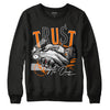 Dunk Low 'Magma Orange DopeSkill Sweatshirt Trust No One Graphic Streetwear - Black