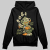 Olive Sneakers DopeSkill Hoodie Sweatshirt Make Money Graphic Streetwear - Black