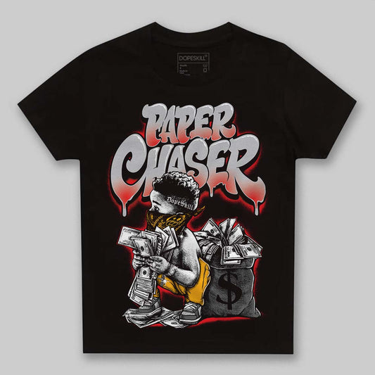 Grey Sneakers DopeSkill Toddler Kids T-shirt Paper Chaser Boy Graphic Streetwear
