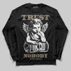 TAN Sneakers DopeSkill Long Sleeve T-Shirt Trust Nobody Graphic Streetwear - Black