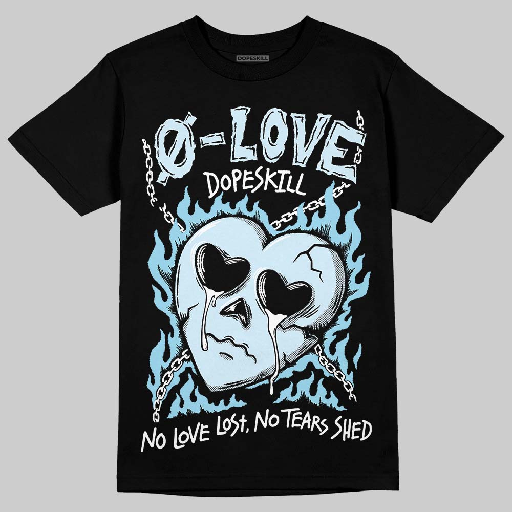 Vans Knu Stack Vintage Satin Dream Blue DopeSkill T-Shirt Crying Heart Graphic Streetwear - Black