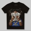 Royal Blue Sneakers DopeSkill Toddler Kids T-shirt Rich Youth Graphic Streetwear  - Black