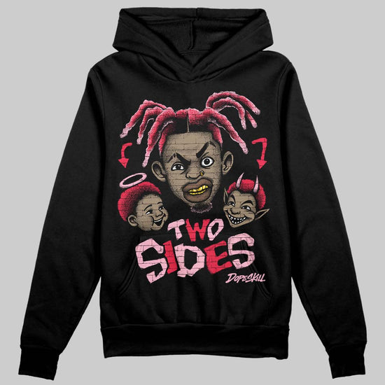 Dunk Low Valentine's Day (2026) DopeSkill Hoodie Sweatshirt Two Sides Graphic Streetwear - Black