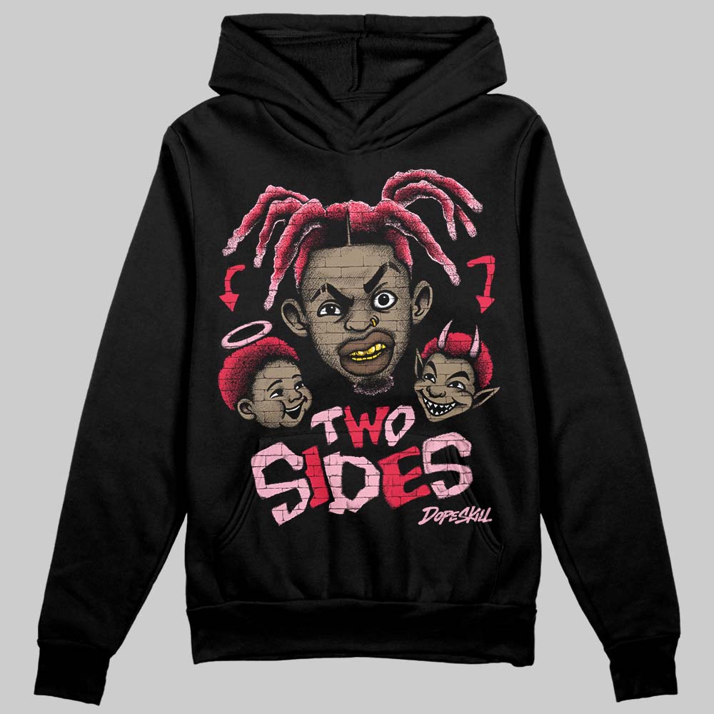 Dunk Low Valentine's Day (2026) DopeSkill Hoodie Sweatshirt Two Sides Graphic Streetwear - Black