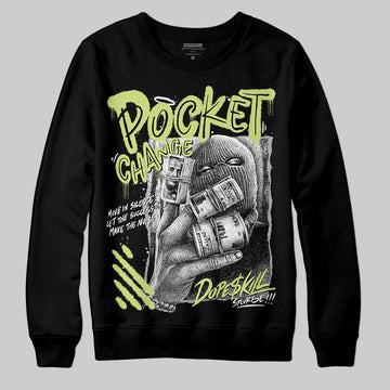 Jordan 11 “Inner Beast” DopeSkill Sweatshirt Pocket Change Graphic Streetwear - Black