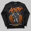 Orange Sneakers DopeSkill Long Sleeve T-Shirt Nothing Can Hold US Down Graphic Streetwear - Black