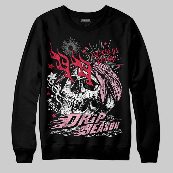 Dunk Low Valentine's Day (2026) DopeSkill Sweatshirt Drip Season Graphic Streetwear - Black