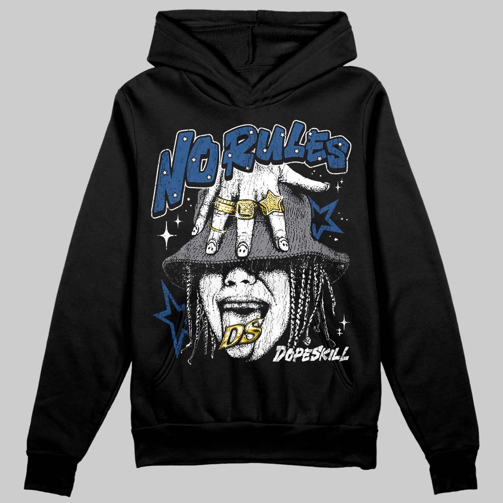 Jordan 9 Retro 'Flint Grey' 2026 DopeSkill Hoodie Sweatshirt No Rules Graphic Streetwear - Black