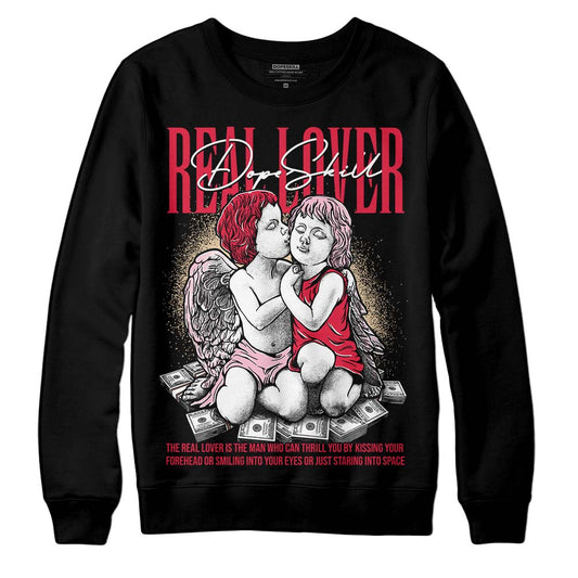 Dunk Low PRM Bacon DopeSkill Sweatshirt Real Lover Graphic Streetwear - Black