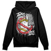 Jordan 12 “Red Taxi” DopeSkill Hoodie Sweatshirt Takin No L's Graphic Streetwear - Black