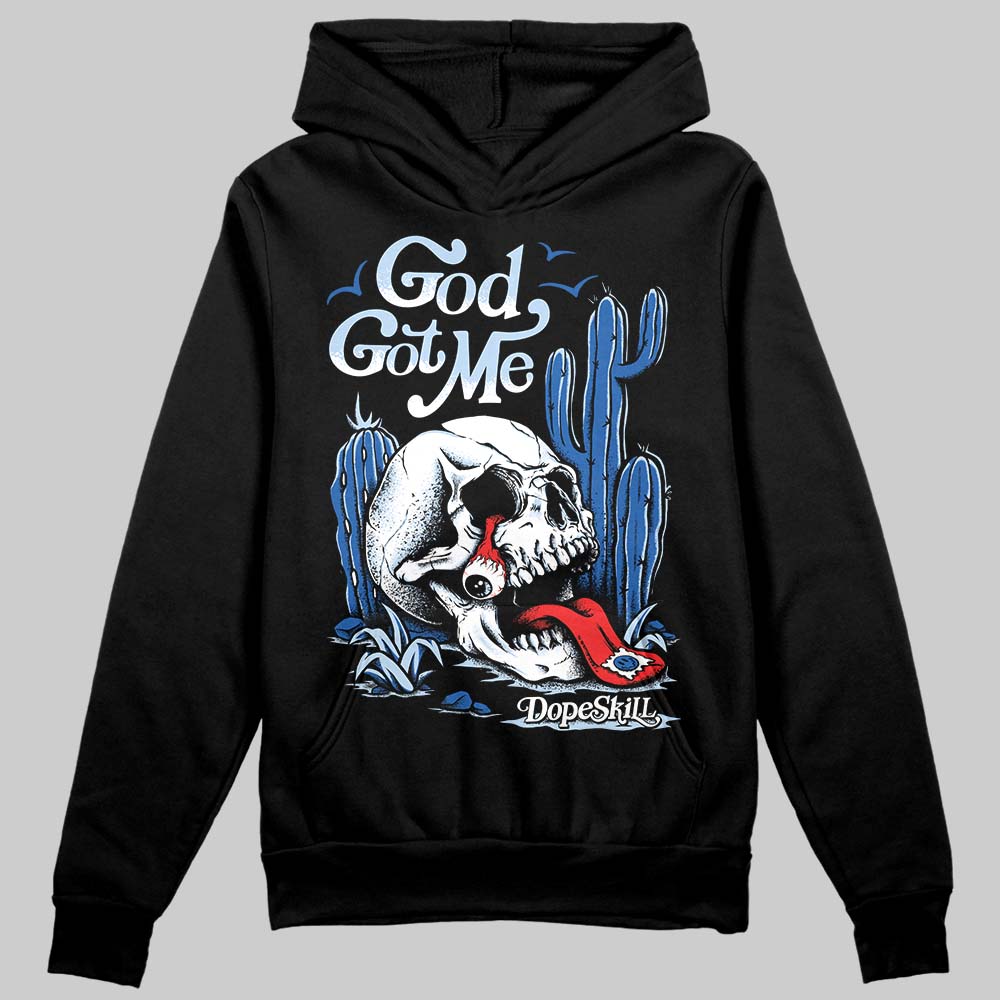 Jordan 11 Low “Space Jam” DopeSkill Hoodie Sweatshirt God Got Me Graphic Streetwear - Black