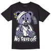 Jordan 5 Retro Low Indigo Haze DopeSkill T-Shirt Hurt Bear Graphic Streetwear - Black