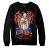 Dunk Low Futura Orange Blaze DopeSkill Sweatshirt Angels Graphic Streetwear - Black 