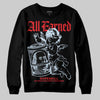 Jordan 11 Retro Cherry DopeSkill Sweatshirt All Earned Graphic Streetwear - Black