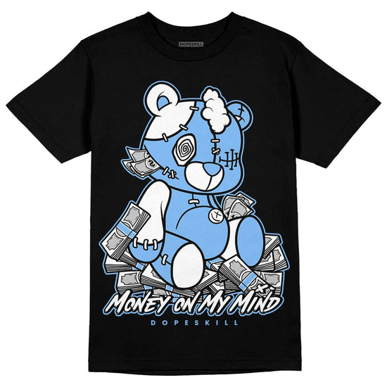 Jordan 9 Powder Blue DopeSkill T-Shirt MOMM Bear Graphic Streetwear - Black