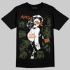 Olive Sneakers DopeSkill T-Shirt Built Different Graphic Streetwear - Black