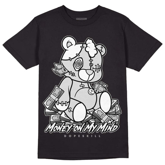 Dunk Low ‘Pure Platinum’ DopeSkill T-Shirt MOMM Bear Graphic Streetwear - Black