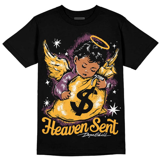 Jordan 1 Retro High OG Brotherhood DopeSkill T-Shirt Heaven Sent Graphic Streetwear - Black