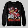 Jordan 14 Retro Ferrari (2025) DopeSkill Sweatshirt Born To Be Rich Graphic Streetwear - Black