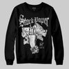 Black and White Sneakers DopeSkill Sweatshirt Stack Paper Graphic Streetwear - Black