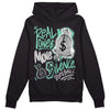 Jordan 3 "Green Glow" DopeSkill Hoodie Sweatshirt Real Ones Move In Silence Graphic Streetwear - Black