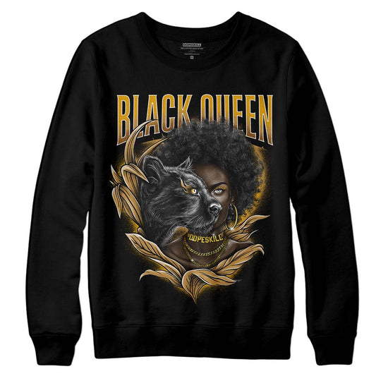 Jordan 13 Wheat 2023 DopeSkill Sweatshirt New Black Queen Graphic Streetwear - Black