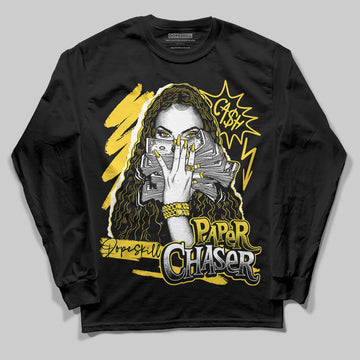 Jordan 4 Tour Yellow Thunder DopeSkill Long Sleeve T-Shirt NPC Graphic Streetwear - Black