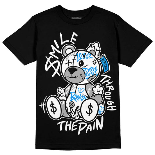 Jordan 6 “Reverse Oreo” DopeSkill T-Shirt Smile Through The Pain Graphic Streetwear - Black