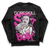 Dunk Low Triple Pink DopeSkill Long Sleeve T-Shirt Stay It Busy Graphic Streetwear  - Black 