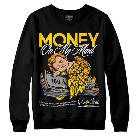 Jordan 6 “Yellow Ochre” DopeSkill Sweatshirt MOMM Graphic Streetwear - Black