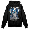 Jordan Spiz’ike Low “White/Obsidian” DopeSkill Hoodie Sweatshirt Angels Graphic Streetwear - Black