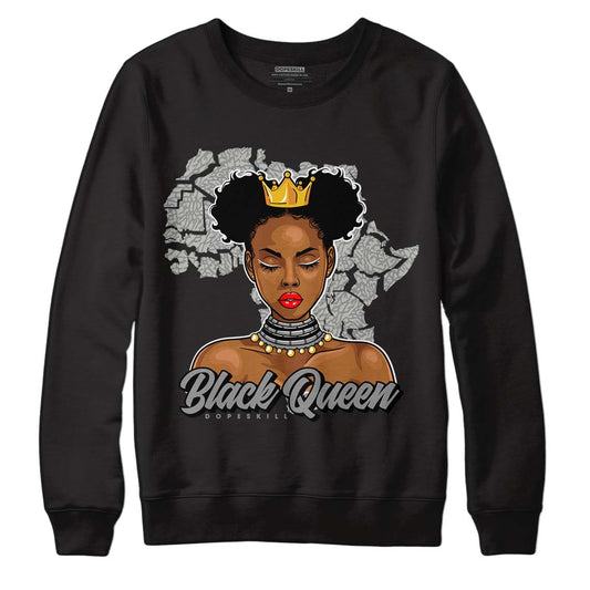 Jordan 1 Retro High OG “Elephant Print” DopeSkill Sweatshirt Black Queen Graphic Streetwear - Black