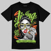 Neon Green Sneakers DopeSkill T-Shirt Living My Best Life Graphic Streetwear - Black