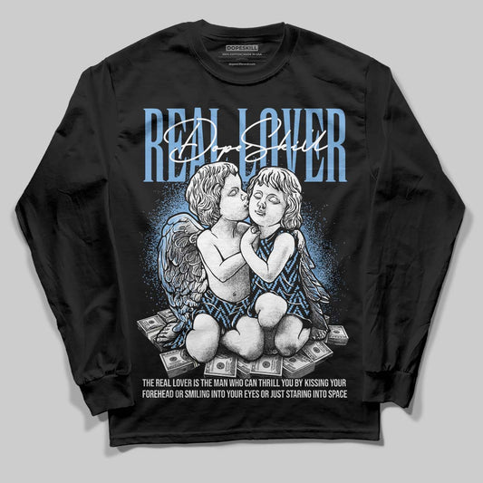 Jordan 12 Retro 'Melo' DopeSkill Long Sleeve T-Shirt Real Lover Graphic Streetwear - Black