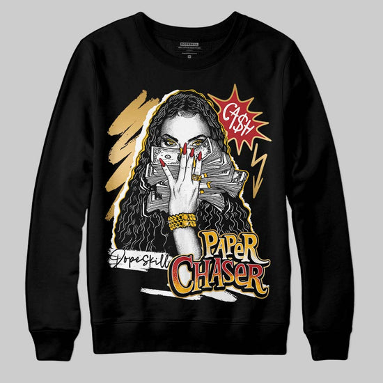 Jordan 12 Retro 'Taxi' 2025 DopeSkill Sweatshirt NPC Graphic Streetwear - Black