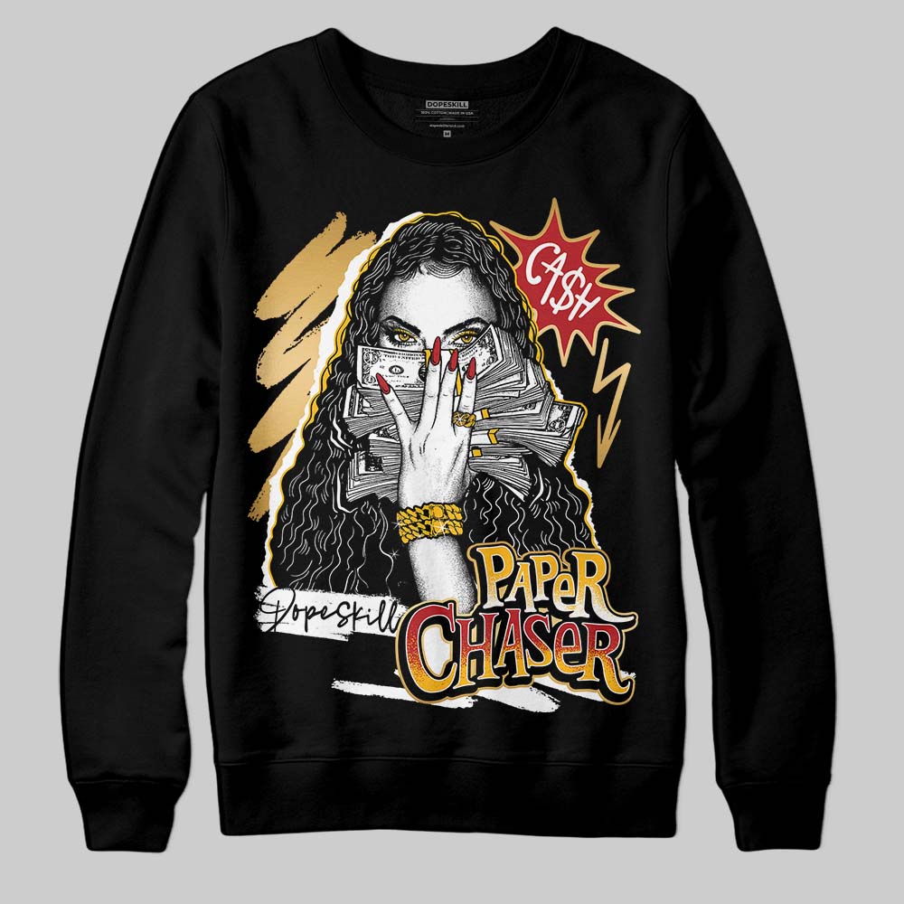 Jordan 12 Retro 'Taxi' 2025 DopeSkill Sweatshirt NPC Graphic Streetwear - Black