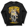 Dunk Yellow Bordeaux DopeSkill Long Sleeve T-Shirt Stay High Graphic Streetwear - Black