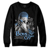 Jordan 9 Powder Blue DopeSkill Sweatshirt Boys Don't Cry Graphic Streetwear - Black