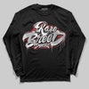 Jordan 4 OG “White Cement” DopeSkill Long Sleeve T-Shirt Rare Breed Type Graphic Streetwear - Black