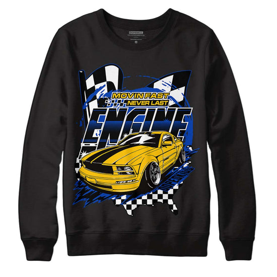 Jordan 14 “Laney” DopeSkill Sweatshirt ENGINE Tshirt Graphic Streetwear - Black