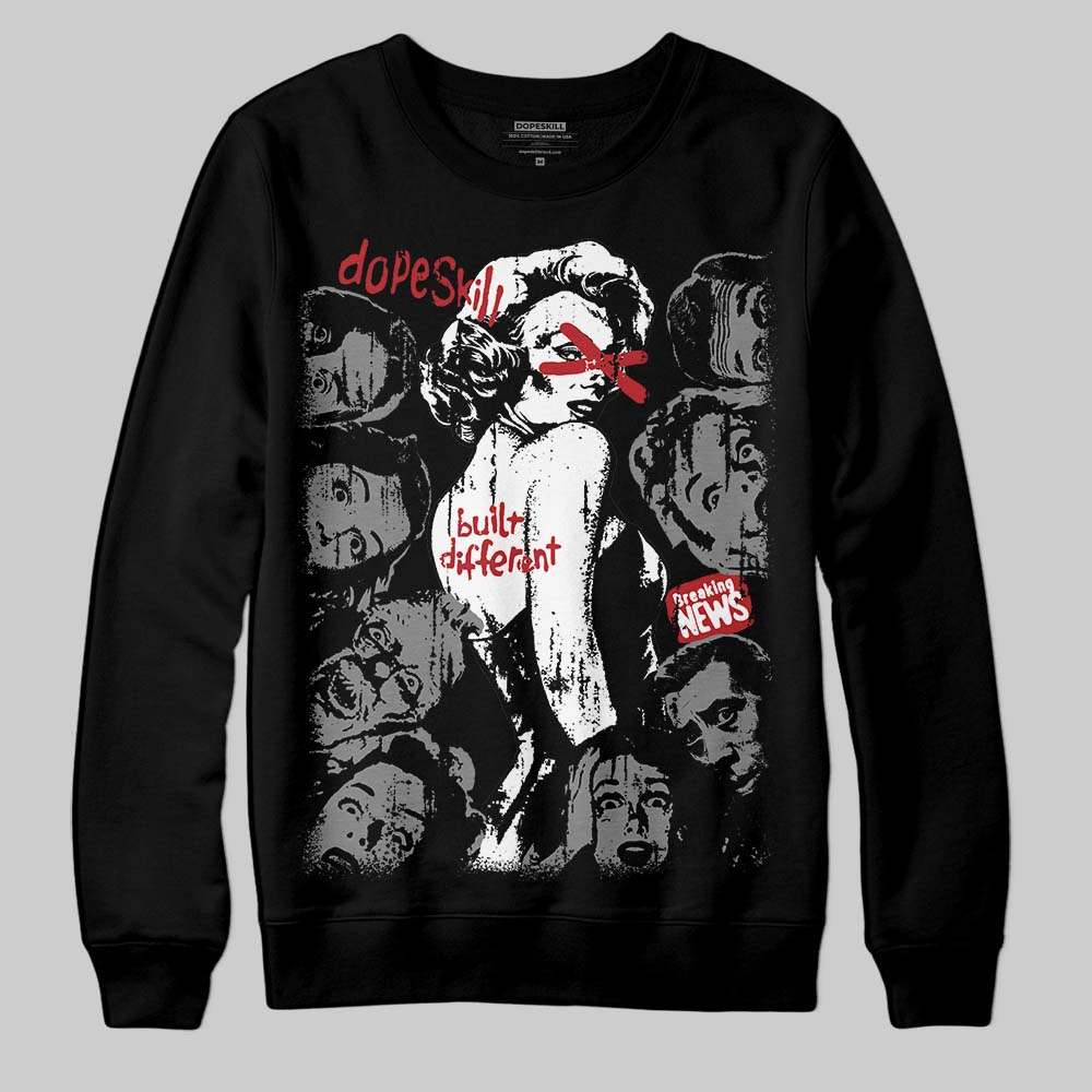 Jordan 8 Retro Bugs Bunny (2025) DopeSkill Sweatshirt Built Different Graphic Streetwear - Black