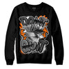 Jordan 3 Retro 'Fear Pack' DopeSkill Sweatshirt Don't Quit Graphic Streetwear - Black