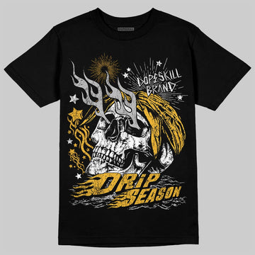 Jordan 5 'Tokyo' DopeSkill T-Shirt Drip Season Graphic Streetwear - Black