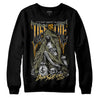 Jordan 4 Retro SE Craft Medium Olive DopeSkill Sweatshirt Life or Die Graphic Streetwear - Black