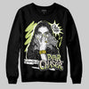 Jordan 5 “Luminous Green” DopeSkill Sweatshirt NPC Graphic Streetwear - Black