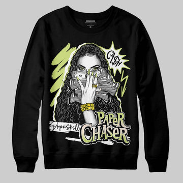 Jordan 5 “Luminous Green” DopeSkill Sweatshirt NPC Graphic Streetwear - Black