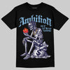 University Blue Sneakers DopeSkill T-Shirt Ambition Graphic Streetwear - Black