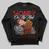 Nigel Sylvester x Air Jordan 4 ‘Brick by Brick’ DopeSkill Long Sleeve T-Shirt MOMM Graphic Streetwear - Black